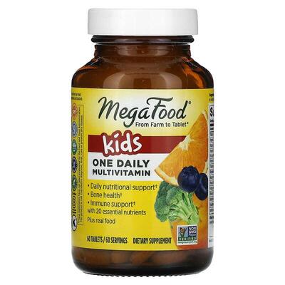 Витамины для детей MegaFood Kids One Daily, 60 таблеток