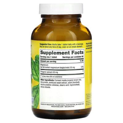 Магний MegaFood Magnesium, 90 таблеток