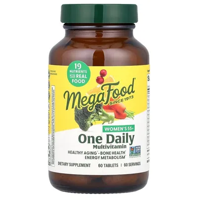 Мультивітаміни для жінок 55+ MegaFood Women Over 55 One Daily, 60 таблеток
