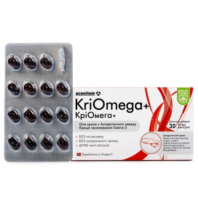 Криомега Baum Pharm KriOmega+ капсулы №30
