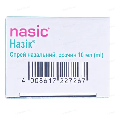 Назік спрей наз., р-н по 10 мл у флак.