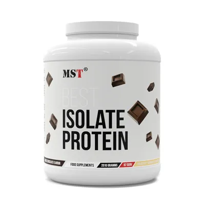 Протеїн сироватковий ізолят MST Nutrition BEST Isolate Protein подвійний шоколад, 67 порцій, 2010 г