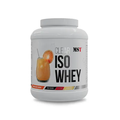 Протеїн сироватковий ізолят MST Nutrition Clear Iso Whey зі смаком апельсина, 900 г