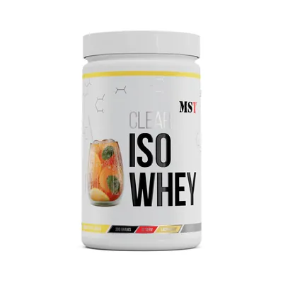Протеїн сироватковий ізолят MST Nutrition Clear Iso Whey зі смаком холодного лимонного чаю, 300 г