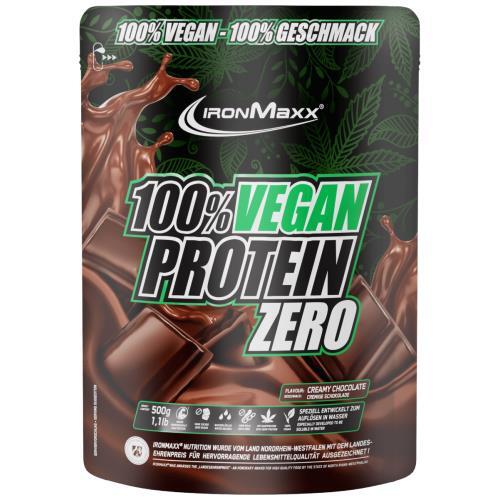 Протеїн IronMaxx 100% Vegan Protein Zero Крем-шоколад, 500 г