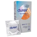 Презервативи латексні Durex Invisible XL ультратонкі збільшеного розміру, 12 штук
