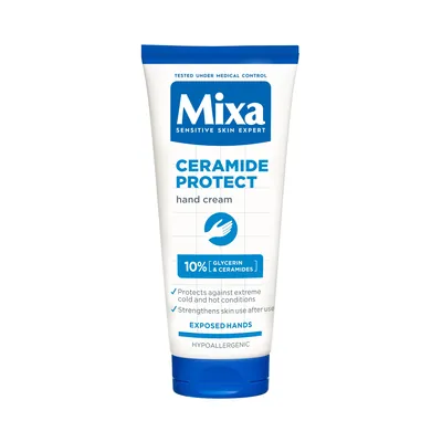 Крем для рук Mixa Ceramide Protect захисний з керамідами для сухої шкіри, 100 мл