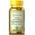 Витамин Д3 Puritan's Pride Vitamin D3 1000, 100 капсул