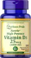 Вітамін Д3 Puritan's Pride Vitamin D3 1000, 100 капсул