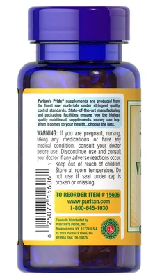 Вітамін Д3 Puritan's Pride Vitamin D3 1000, 200 капсул
