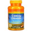 Витамин С Thompson Chewable 500 мг, 60 жевательных таблеток