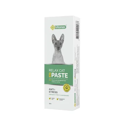 Еко Паста Vitomax для профілактики стресу у котів, 100 г