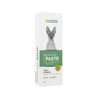 Еко Паста Vitomax для профілактики стресу у котів, 100 г