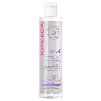 Міцелярна вода Topicrem Calm+ заспокійлива, 200 мл