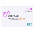 Флутан таблетки по 250 мг №100 (10х10)