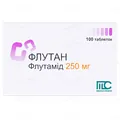 Флутан таблетки по 250 мг №100 (10х10)