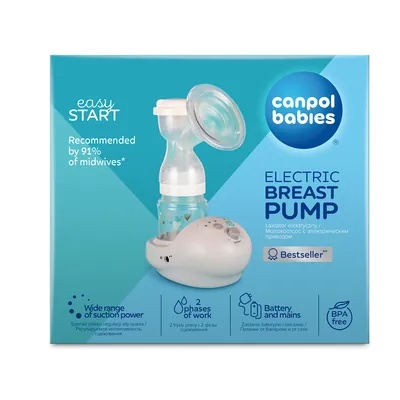 Молоковідсмоктувач Canpol Babies EasyStart електричний, 12/215