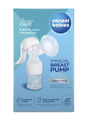 Молоковідсмоктувач Canpol Babies Basic ручний, 12/216
