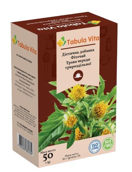 Фиточай Табула Вита трава череды трехраздельной, 50 г