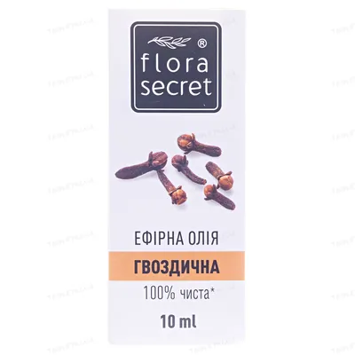 Олія ефірна Flora Secret гвоздична, 10 мл