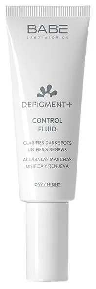 Флюїд для обличчя Babe Laboratorios Depigment+ зволожуючий для шкіри з пігментацією, 40 мл