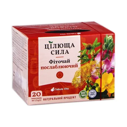 Фіточай Tabula Vita Послаблюючий по 1,5 г №20 у філ.-пак.