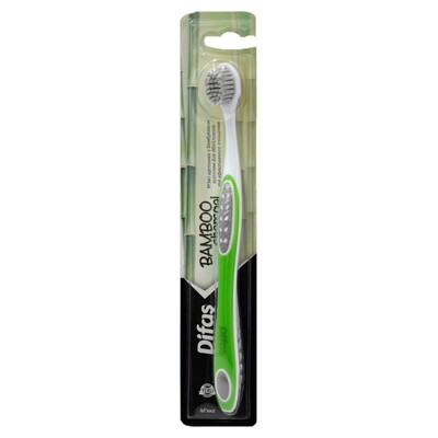 Зубная щетка Difas Pro-Clinic Bamboo Charcoal мягкая, 1 штука