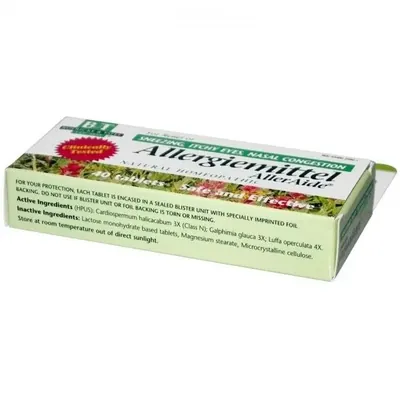 Засіб від алергії Boericke & Tafel Allergy Relief Allergiemittel AllerAide таблетки №40