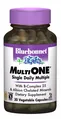 Мультивітаміни із залізом Bluebonnet Nutrition MultiONE With Iron вег. капсули №30