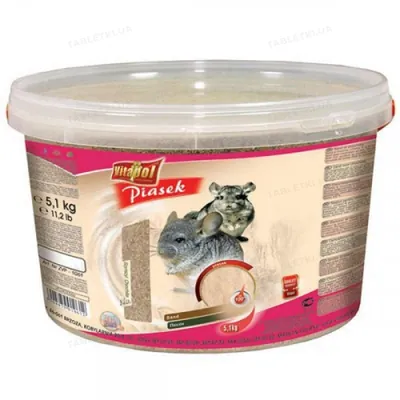 Пісок для купання шиншил Vitapol 1061, 5,1 кг