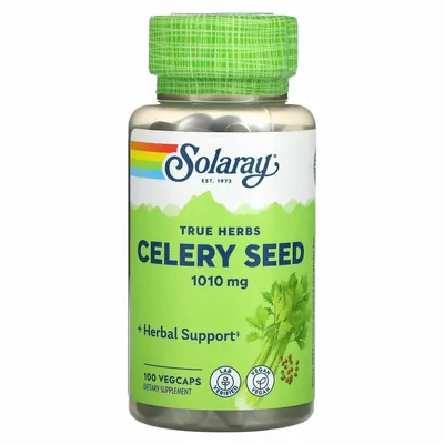 Селера Solaray Celery Seed 505 мг, 100 веганських капсул