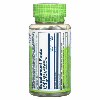 Сельдерей Solaray Celery Seed 505 мг, 100 веганских капсул