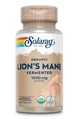 Гриб Їжовик Solaray Fermented Lions Mane Mushroom, 60 веганських капсул
