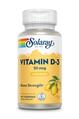 Витамин D3 Solaray Vitamin D3 2000 Lozenge лимон, 60 леденцов