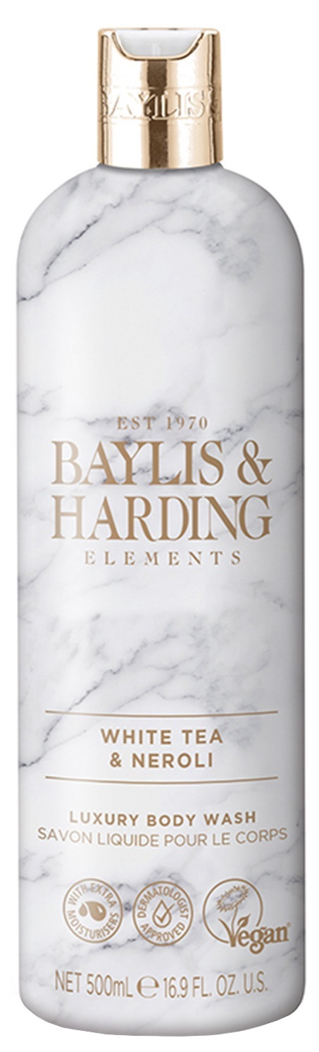 Гель для душа Baylis & Harding Elements парфюмированный белый чай и нероли, 500 мл