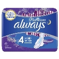 Прокладки гігієнічні Always Platinum Night, 6 крапель, 4 розмір, 6 шт