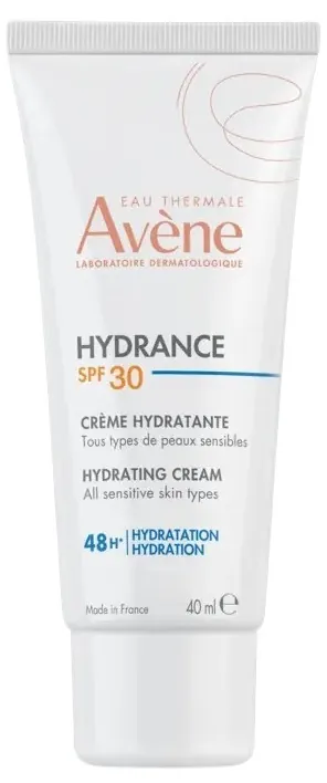 Крем для обличчя Avene Hydrance SPF30 зволожуючий, 40 мл