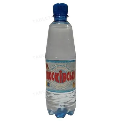 Вода мінеральна Плосківська негазована, 0,5 л