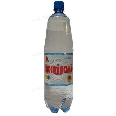 Вода мінеральна Плосківська негазована, 1,5 л