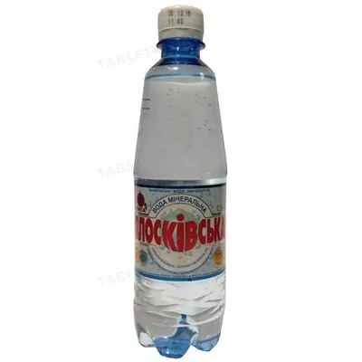 Вода мінеральна Плосківська газована, 0,5 л
