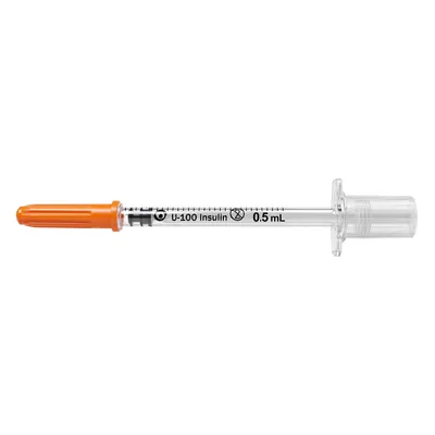 Шприц інсуліновий 0,5 мл U-100 Embecta Micro-Fine 30G (0,3 x 8.0 мм), 1 штука