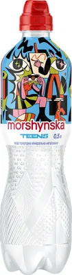 Вода мінеральна Моршинська Teens дитяча негазована, кришка спорт-кеп, 0,5 л
