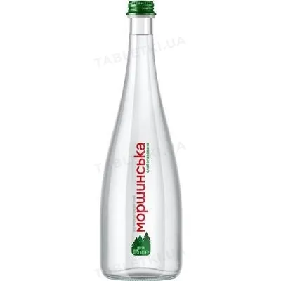 Вода мінеральна Моршинська Premium слабогазована, скляна пляшка, 0,75 л