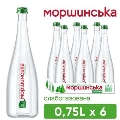 Вода мінеральна Моршинська Premium слабогазована, скляна пляшка, 0,75 л
