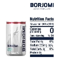 Вода минеральная Borjomi газированная, банка, 0,15 л