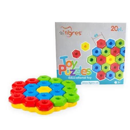 Игрушка развивающая Tigres Игро-пазлы 20 элементов