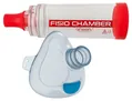 Спейсер (інгаляційна камера) Fisio Chamber Vision KM-1023A з "Fisio" маскою з клапаном для дорослих