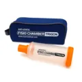 Спейсер (інгаляційна камера) Fisio Chamber Trigon KM-1030B без маски з чохлом для зберігання, розмір стандарт