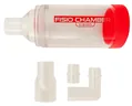 Спейсер (інгаляційна камера) Fisio Chamber Vision KM-1026 з перехідником для трахеостомічної трубки, розмір стандарт