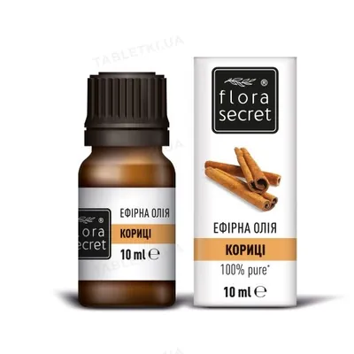 Олія ефірна Flora Secret кориці, 10 мл
